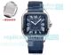 THB Factory Swiss Copy Santos De Cartier 9015 Blue ADLC Bezel Leather Strap Watch (2)_th.jpg